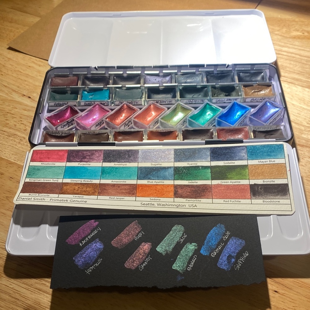 DANIEL SMITH - 21 Primatek & 8 Luminescent Full Pans